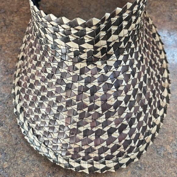 Free People Island Hopper Woven Visor - Picture 1 of 8